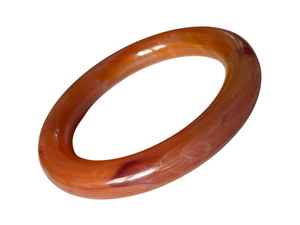 Bracelet en résine de ciel de rêve fait à la main pour femmes Unique tourbillon bleu blanc Design élégant léger bijoux de déclaration de tous les jours - Product Image 3