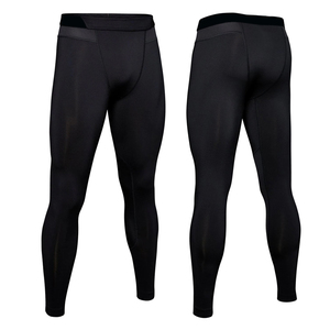 Leggings pour hommes en coton/fibre de bambou respirants, tendance, à taille élastique, séchage rapide, haute qualité, personnalisables, vente en gros OEM - Product Image 3