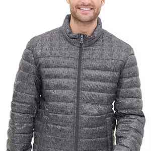 90% duvet de canard blanc haut moelleux à capuche noir bouffant personnalisé Hombre hommes manteaux Ultra hiver hommes vestes - Product Image 3