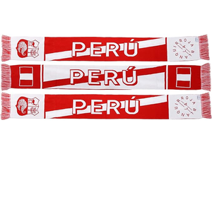 Nouveau design de foulards acryliques en laine tricotée avec logo personnalisé pour football longs vêtements d'hiver unis pour femmes et hommes foulards pour fans - Product Image 5