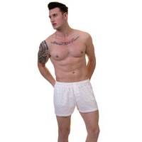 Paquete de 3 Calzoncillos Boxer de Cintura Alta, 100% Algodón, Transpirables, Estampados, Ropa Interior Masculina, Hechos en Estambul, Turquía