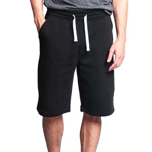 Shorts de sport pour hommes, décontractés, en tissu peigné uni, séchage rapide, respirants, tailles personnalisées, logo personnalisé, OEM, vente en gros, haute qualité, prix abordable - Product Image 3
