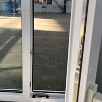 Ventanas Abatibles de PVC Modernas de Ahorro Energético de Venta Directa de Fábrica Sohi, Marco de Triple Acristalamiento con Aislamiento Térmico, Vidrio Templado para Proyectos