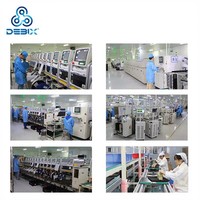 DEBIX sin ventilador Mini PC industrial ordenador PoE Ubuntu win10 IOT AI cajas basadas iMX CPU 8MP para sistemas de control/medición inteligente