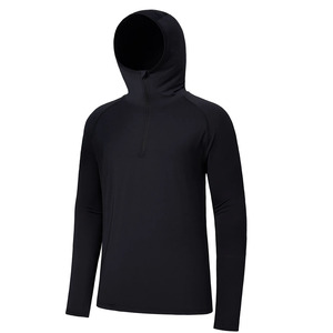 Sublimation Camo Plus Size Breathable Quick Dry Lightweight UPF 50 Fishing Hoodie Long Sleeve Men Custom Options Outdoor Wear - Product Image 6