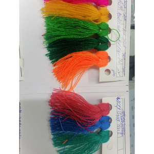 Approvisionnement d'usine haute torsion tricot tissage teint motif 100% doux Regar acrylique Chenille fil nouvelle arrivée de haute qualité - Product Image 3