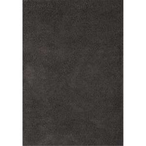 Netline Home Myshaggy Solid <b>Dark</b> Grey Plush Living <b>Room</b> Rug - Product Image 1