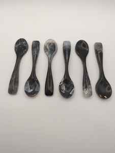 Juego de Cubiertos de Resina de Lujo para Servir Ensaladas, Cuchara y Tenedor de Epoxi, Utensilios de Cocina, Vajilla, Herramientas para Servir Comida en Restaurantes, Catering y Hogar - Product Image 4