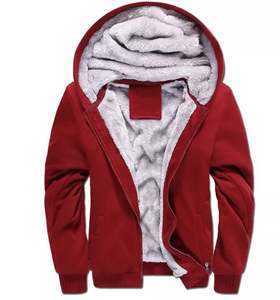 Premium 500gsm Zip-up Hoodies for Men Custom Logo 100% Cotton Eco-friendly Sweatshirt for <b>Winter</b> Hot! - Product Image 1