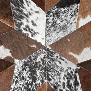 Parche de cuero de vaca natural de grado 2025 con patrones únicos de pila alta para aplicaciones de hogar y moda - Product Image 3