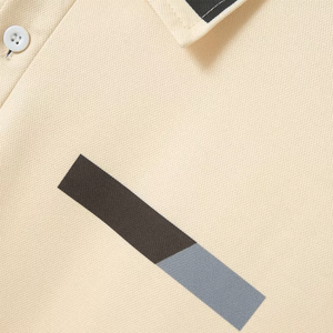 T-shirt de golf premium pour homme, manches courtes, kaki uni, en toile, séchage rapide, personnalisé, coupe ajustée, boutonné, tendance - Product Image 6