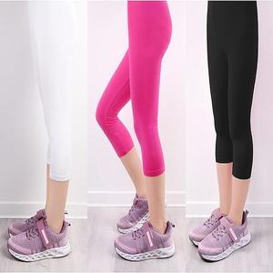 กางเกงเลกกิ้งยาวถึงเข่าผ้ายืดสไตล์อังกฤษสำหรับเด็กทารกวัยหัดเดินเด็กผู้หญิงรัดรูปสำหรับฤดูร้อน - Product Image 3