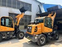 Chargeuses compactes articulées LAIGONG LG916 de conception chinoise nouvelle génération ER408 0,8 tonne pour travaux lourds, provenant de Chine