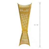 Nouveau design M R Handicrafts – Grand brûleur d'encens aromatique en métal écologique, parfum musc, pour charbon de bois, décoration style indien pour maison et hôtel