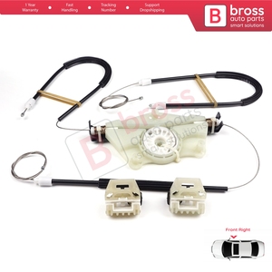 ชุดซ่อมมอเตอร์กระจกไฟฟ้า BWR420 สำหรับประตูหน้าขวา สำหรับรถยนต์ Leon MK1 1M1 ปี 1999-2006 และ Toledo MK2 1M2 ปี 1998-2004 แบบ 4/5 ประตู รุ่น 1M0837462 - Product Image 4