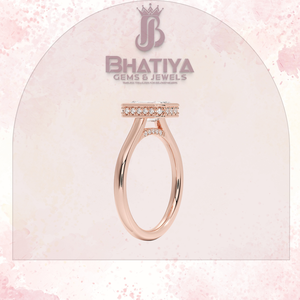 Anillo de Diamante de Laboratorio con Corte Esmeralda Engastado en Bisel, Chapado en Oro de 18k, Anillo de Compromiso Solitario de Moissanita, Anillo de Bodas Moderno, Venta al por Mayor Personalizada - Product Image 4