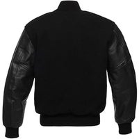 Veste universitaire de baseball en laine pour hommes de qualité supérieure Letterman Unique Collier à capuche d'hiver Design Toile High Street