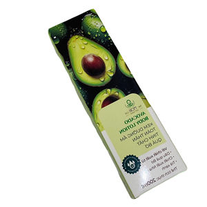 Boîte en carton pliable EOM MORINGA de haute qualité, recyclable, avec étiquettes personnalisées, pour emballage cosmétique, envoi postal, crème pour le visage écologique - Product Image 1