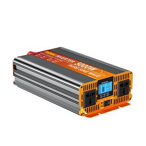 Convertisseur solaire HOULI 3000W 24V DC/AC 4000W monophasé 12V DC vers 220V AC 5000 Watts, onduleur à onde sinusoïdale pure, convertisseurs OEM - Product Image 4