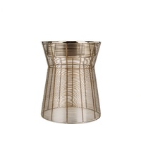 Chauffe-café arabe tendance couleur or spécial Ramadan, foyer extérieur en acier inoxydable pour brûler des copeaux de bois, prix de gros