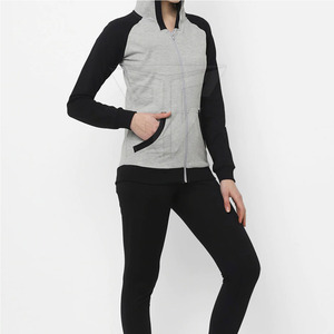 Chándal de Algodón 100% Transpirable de Alta Calidad para Mujer, con Capucha, Diseño Nuevo, Estampado Sólido, Invierno, Precio Bajo - Product Image 5