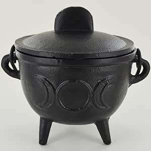 Quemador de Carbón, Hierro con Acabado Negro, Porta Incienso de Metal - Product Image 3