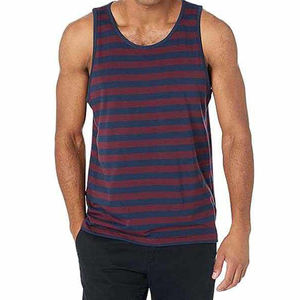 High Quality Fitness Bodybuilding Gym Tank Tops Wholesale <b>Men</b> <b>Singlet</b> Casual Ribbed Cotton Vest <b>for</b> Sale - Product Image 1