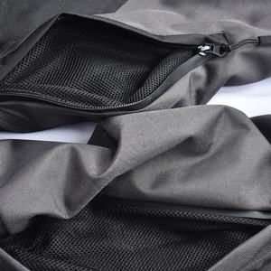 Pantalones de Esquí Impermeables para Invierno, Dos Tonos Gris y Negro, con Cordón Ajustable en la Cintura, Trabillas para Cinturón y Ventilación - Product Image 5