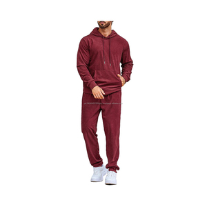 Mens Cotton Fleece Tracksuit Customizable OEM Sweatsuit by Waseem Impex Highly Demanded and Trending Sets Printed Technics - Product Image 1