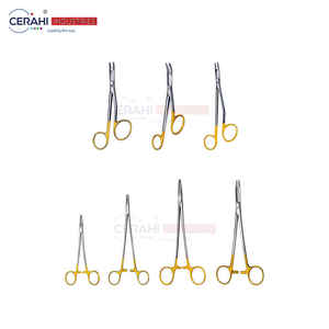 Instruments de suture chirurgicale manuelle en bois de Crile DeBakey Foster Gillies Olsen Hegar porte-aiguilles en tailles 11cm 15cm 16cm 20cm - Product Image 2