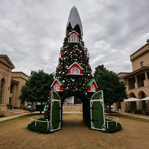 Árbol de Navidad Comercial Gigante de 30 pies/9 m, 25 pies, 20 pies, 15 pies, Árbol de Navidad Artificial Comercial con Luces LED para Decoración - Product Image 3