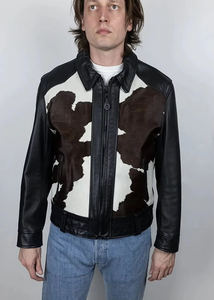 Chaqueta de Cuero para Hombre, Color Sólido, Informal, Impermeable, Cortavientos, Estilo Urbano, Nueva Moda, Cómoda para Invierno - Product Image 4