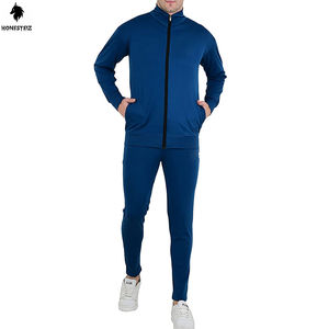 Streetwear décontracté personnalisé pour hommes, sweat-shirt à capuche à taille élastique, survêtement, jogging à plat empilé, ensembles de deux pièces - Product Image 1