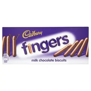 Biskuit coklat susu Cadbury fingers