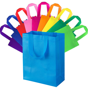 Bolsas de Compras de Tela No Tejida con Estampados de Animales Coloridos, 7.5x4.1x10 Pulgadas, Tamaño Mediano, para Llevar en la Mano, para Viajes, Supermercado, Uso en Exteriores, Bolsa de Regalo - Product Image 2