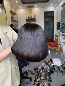 Cabello Vietnamita Virgen para Pelucas Bob, Cierre de Cabello de 10 Pulgadas, Color Natural, Precio al por Mayor - Product Image 5