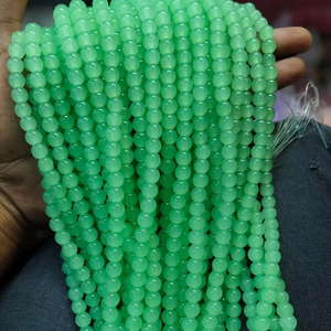 Wholesale Fast Shipping Eco-friendly Safety Chewable BPA Free GLASS <b>Beads</b> Stock Breathtaking Color <b>Crystal</b> Lampwork Glass <b>Beads</b> - Product Image 2