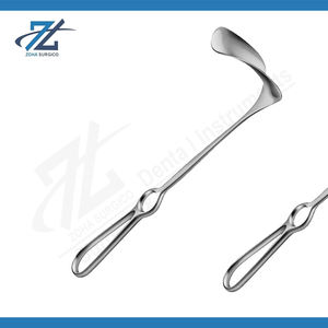 Rétracteur Kocher manuel de haute qualité 205mm de long Instrument chirurgical en acier inoxydable certifié CE réutilisable pour la chirurgie générale - Product Image 2