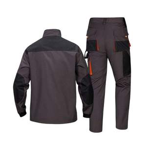 Combinaisons de travail en coton pour hommes avec logo personnalisé, certifiées Oeko-Tex, anti-allergie, grande taille, uniforme de sécurité - Product Image 2