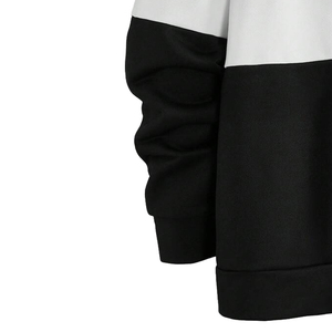Fabricant professionnel de sweats à manches longues multi-panneaux sur mesure pull en polaire à épaules tombantes pull sweat-shirt - Product Image 5