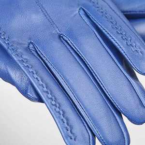 Wholesale Vintage Fashion <b>Women</b> Winter Soft <b>Leather</b> <b>Gloves</b> Lightweight Warm Eco-Friendly Bike Wear <b>Gloves</b> for Travel Casual Use - Product Image 3