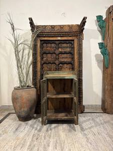 Gabinete de cocina de madera maciza de primera calidad con puertas de vidrio transparente para decoración del hogar y almacenamiento de exhibición que ahorra espacio - Product Image 4