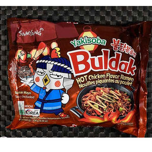 Fideos Instantáneos Coreanos Picantes Samyang Yakisoba con Sabor a Pollo Picante, 130 g, de Primera Calidad, al por Mayor, los Más Vendidos - Product Image 4