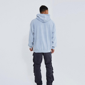 Vêtement d'hiver de luxe pour homme, coupe classique, en polyester/coton, noir, délavé, brodé, style streetwear, lourd, effet vieilli, délavé à l'acide - Product Image 5