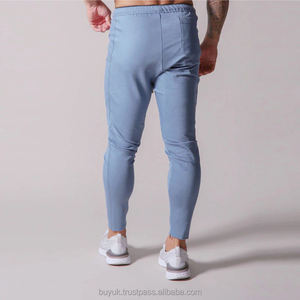 Pantalon de gymnastique skinny taille haute décontracté pour hommes vêtements de sport en toile joggings pour les activités de fitness sous-vêtements de piste confortables - Product Image 4