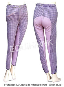 Pantalones de Montar a Caballo Ligeros de Spandex con Asiento de Silicona, Bolsillo Cruzado, Cintura Alta, Talla y Color Personalizables, Estilo Jodhpur - Product Image 4