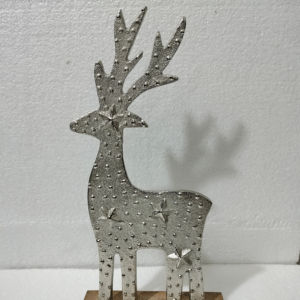 Prêt à Expédier Vente Chaude À La Main De Noël Cerf Renne Usine En Gros Décor À La Maison Décor De Table pour Noël - Product Image 1