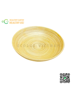 ECO2GO VIETNAM-Assiettes en bambou naturel filé/Plats en fibre de bambou/Plateau de service en bambou de haute qualité - Product Image 4