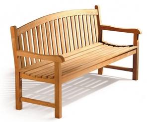 Premium Solid Teak Modern Minimalist Park <b>Bench</b> Durable Water Resistant <b>2</b>-<b>Seater</b> Outdoor Furniture Apartment Patio Resort Hotel - Product Image 2