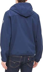 เสื้อแจ็กเก็ตกันลมสำหรับผู้ชาย,เสื้อสเวตเตอร์ลำลองแจ็คเก็ตไซซ์พิเศษพร้อมกระเป๋าแขน - Product Image 2